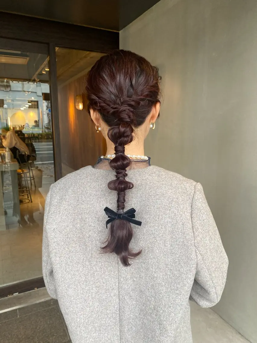 hair set / hair arrange💐の写真
