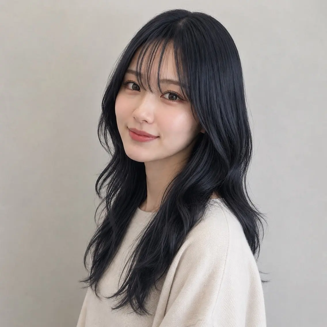 セミロング カラー ヘアカラー 山形 由貴のヘアスタイル
