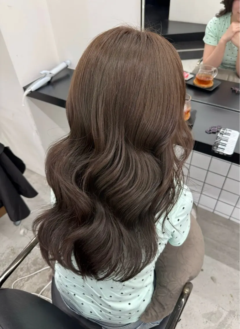 ロング カラー ブリーチ ブリーチなしカラー ヘアカラー 🩵しの🩵 JILLSTUDIOのヘアスタイル