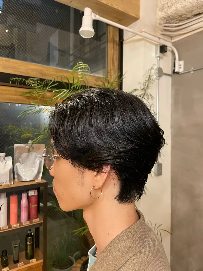 ショート 似合わせカラー/ 堀江美容室/レミ🎀のヘアスタイル