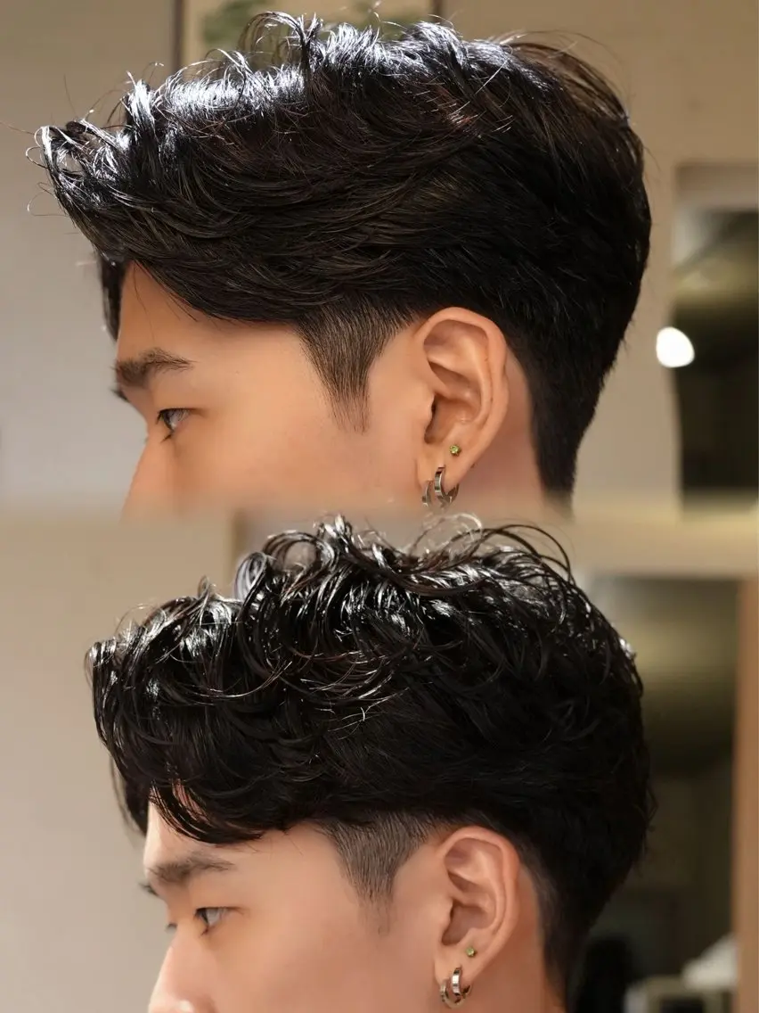 メンズ メンズパーマ いしだ りょうのヘアスタイル