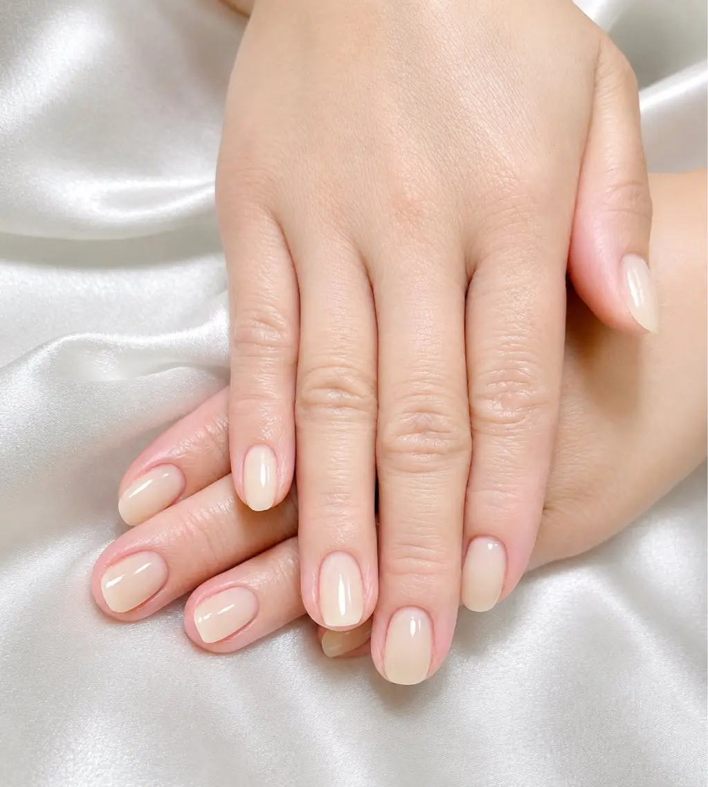 ネイル ワンカラーネイル Moon Nailsのネイルデザイン