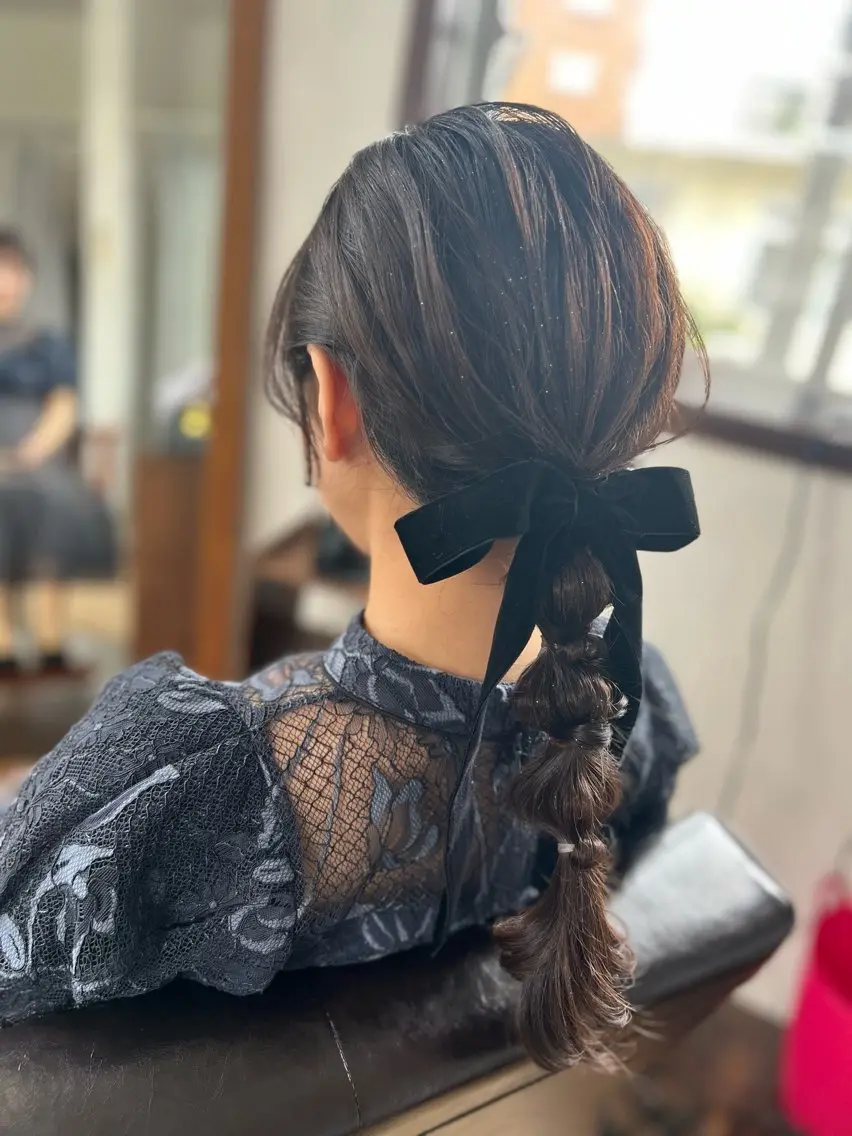 セミロング ヘアセット Style Tのヘアスタイル