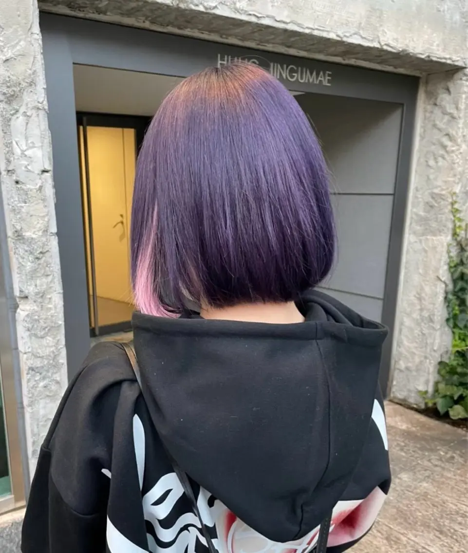 ミディアム カラー 地雷系・アイドル オタク🪄🎀さらんのヘアスタイル