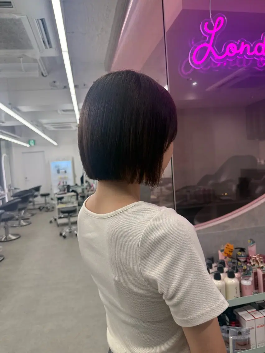 ショート カット 中野 光瑠のヘアスタイル