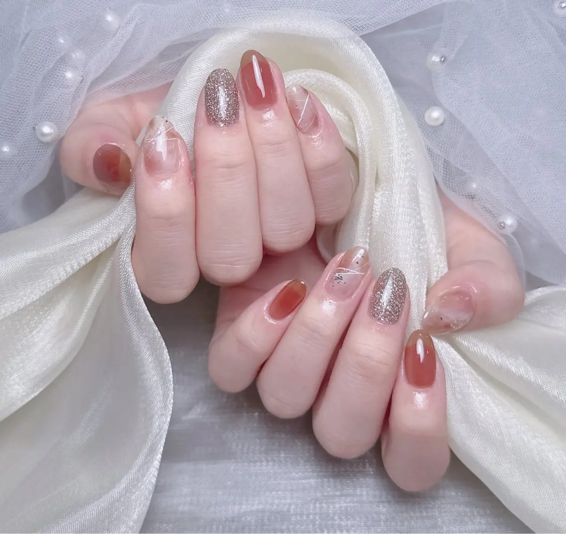 ネイル ハンドネイル ハンドケア 🎀も ものネイルデザイン