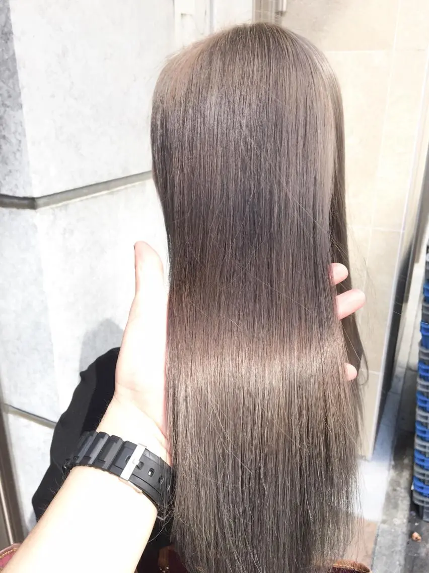 【✨ ❄️winter❄️ ✨premiumメニュー】✨艶透明感ブリーチ+艶カラー&ハホニコTR✨の写真