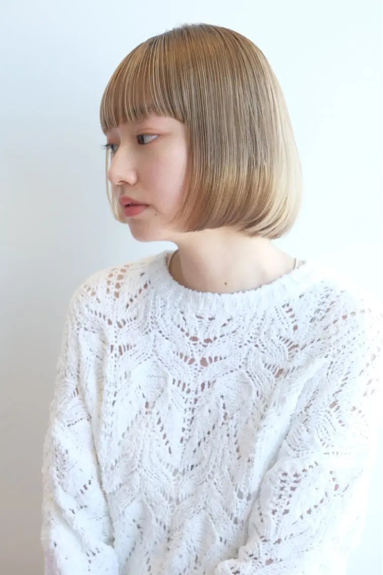 ミディアム カラー Ishii Tsuyoshiのヘアスタイル