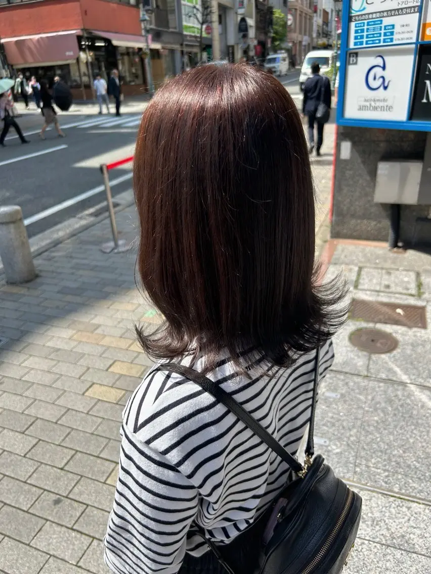 ミディアム stylist 倉本恋のヘアスタイル
