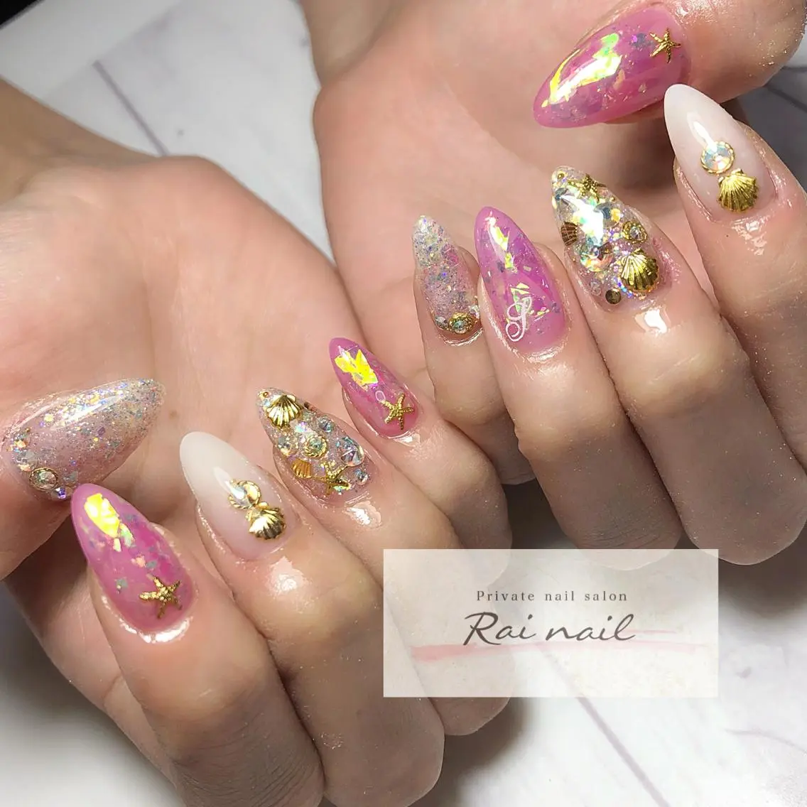 ネイル ハンドネイル Rai nail_ Risaのネイルデザイン