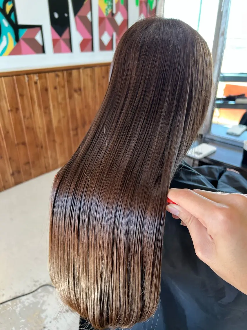 ロング 髪質改善 カット ヘアカラー Kaito 【髪質改善】のヘアスタイル