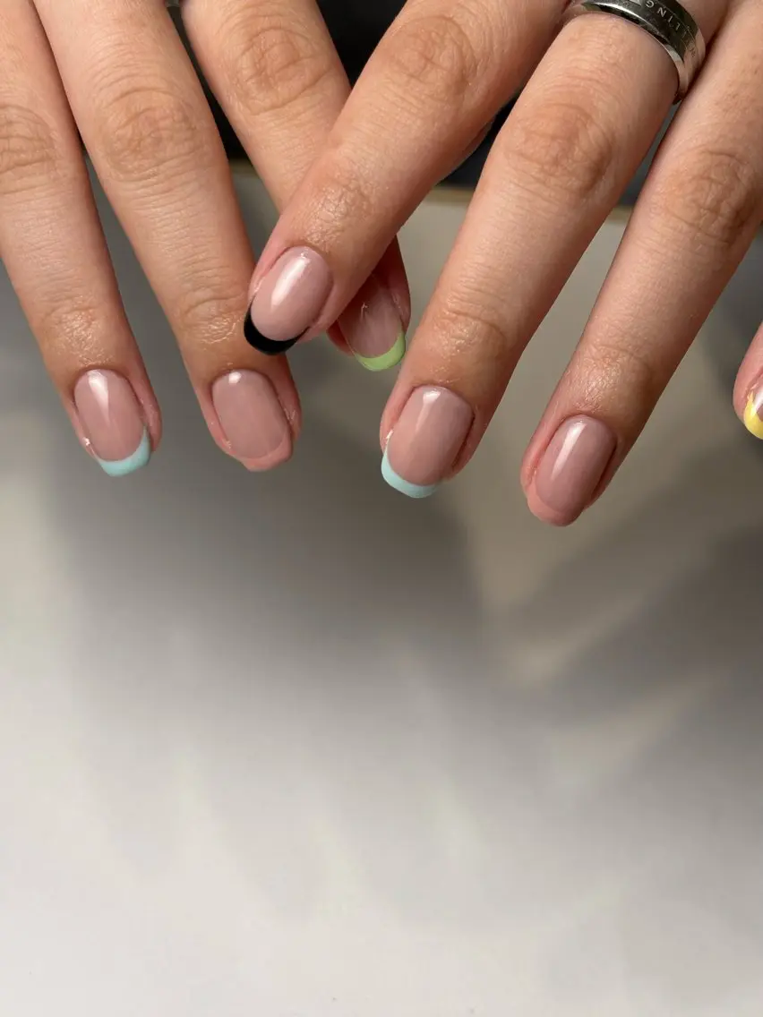ネイル 手描き🌸ニュアンス monny nailのネイルデザイン