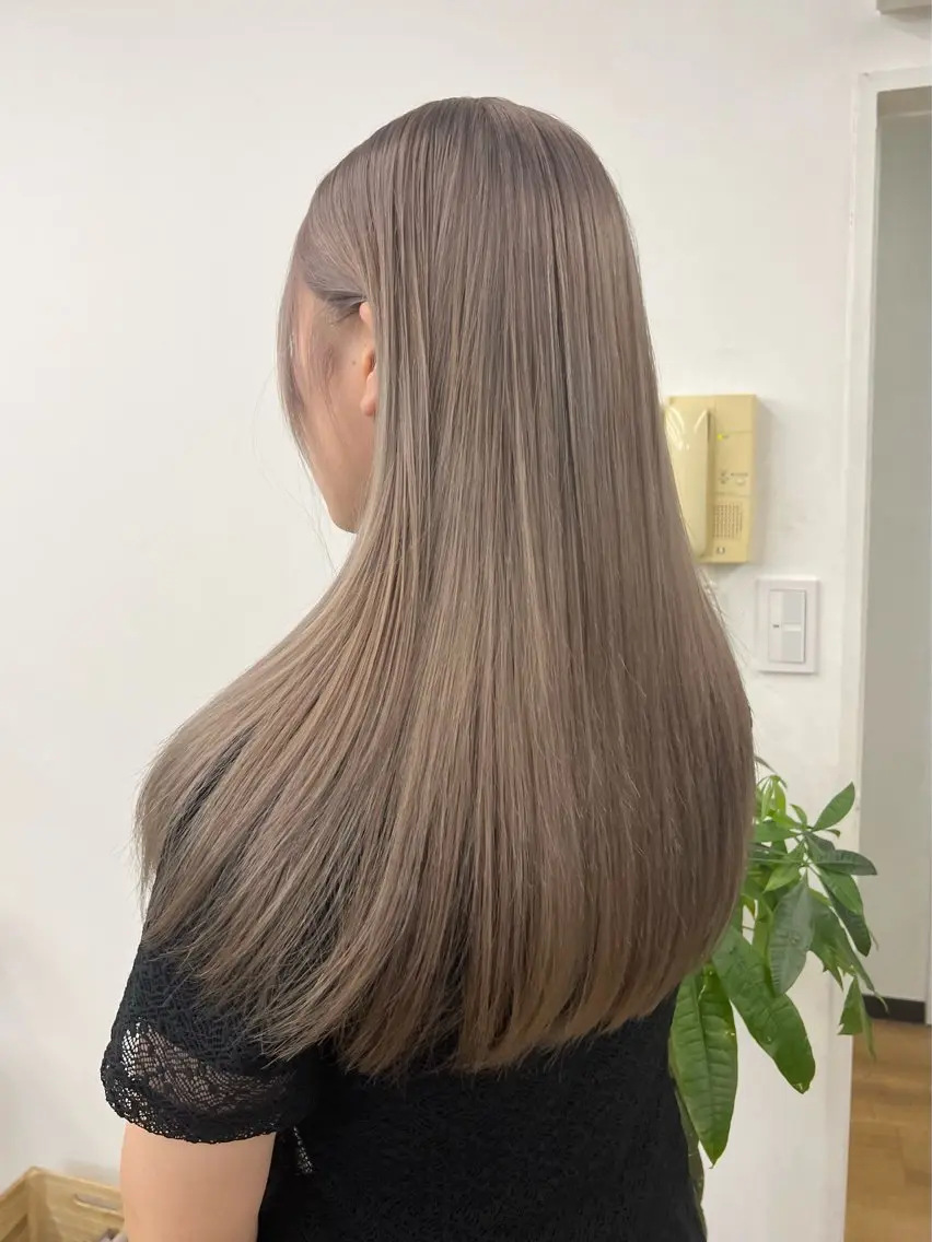 ロング カラー カット ヘアカラー トリートメント ブリーチ ハイトーン 特化🌈フジタハルキのヘアスタイル