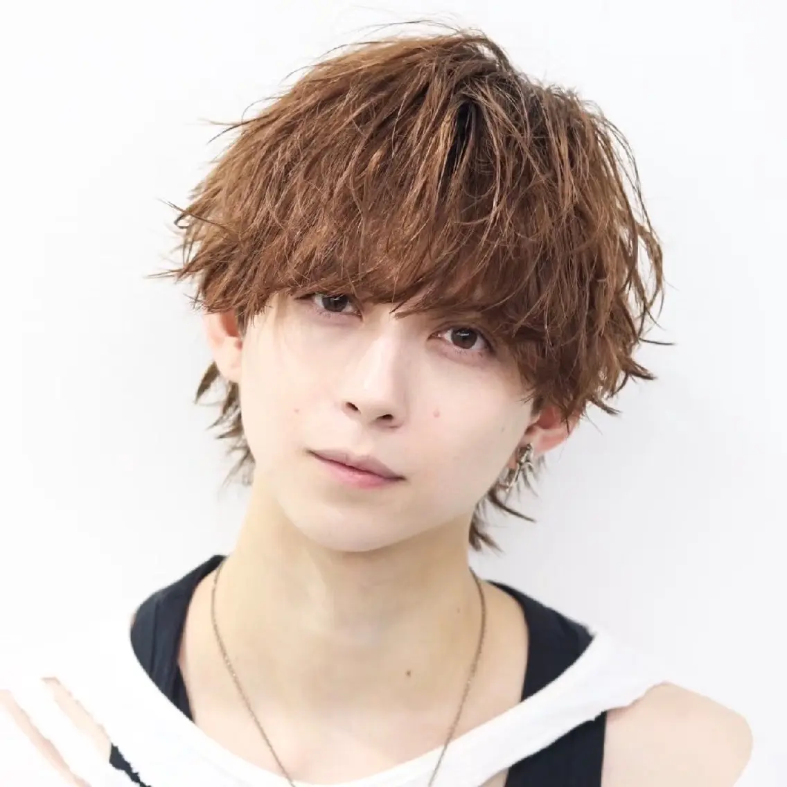 🔥メンズカット✂️+ブリーチなしWカラー🫒の写真