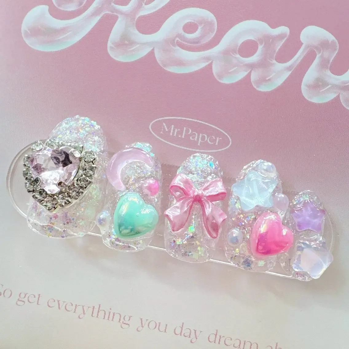 ネイル ハンドネイル MignonReve ♡EIMI🌈のネイルデザイン