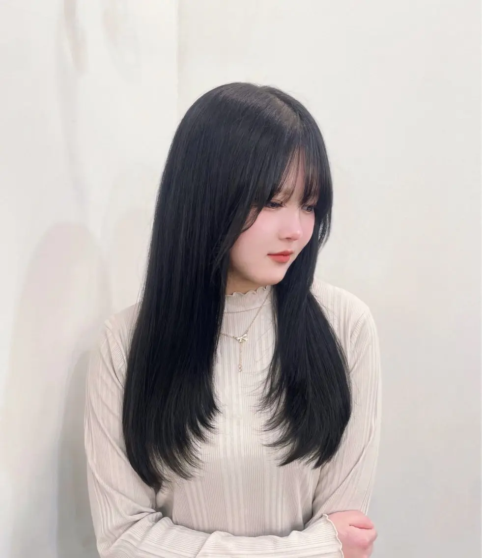 ロング 顔まわりレイヤー 顔周りカット レイヤーカット ✟ Reira ￤ ﾍｱｾｯﾄ￤ﾚｲﾔｰのその他イメージ