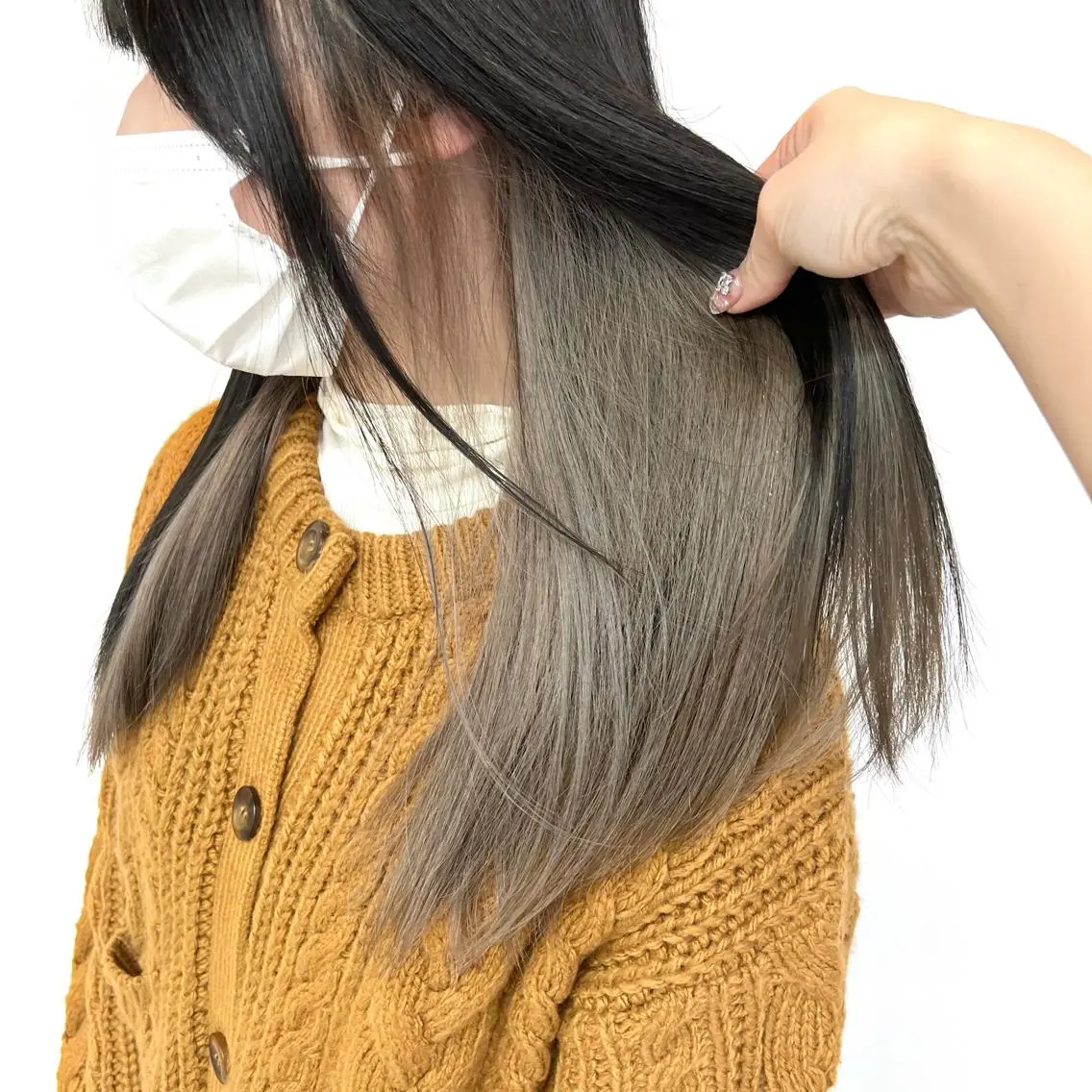 ロング カラー カット ヘアカラー トリートメント HARUKA🍒 toccaのヘアスタイル