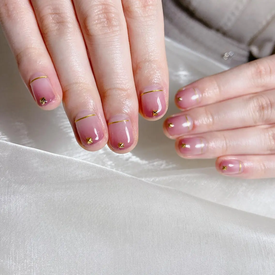 ネイル グラデーション ハンドネイル nailsalon REJOICEのネイルデザイン