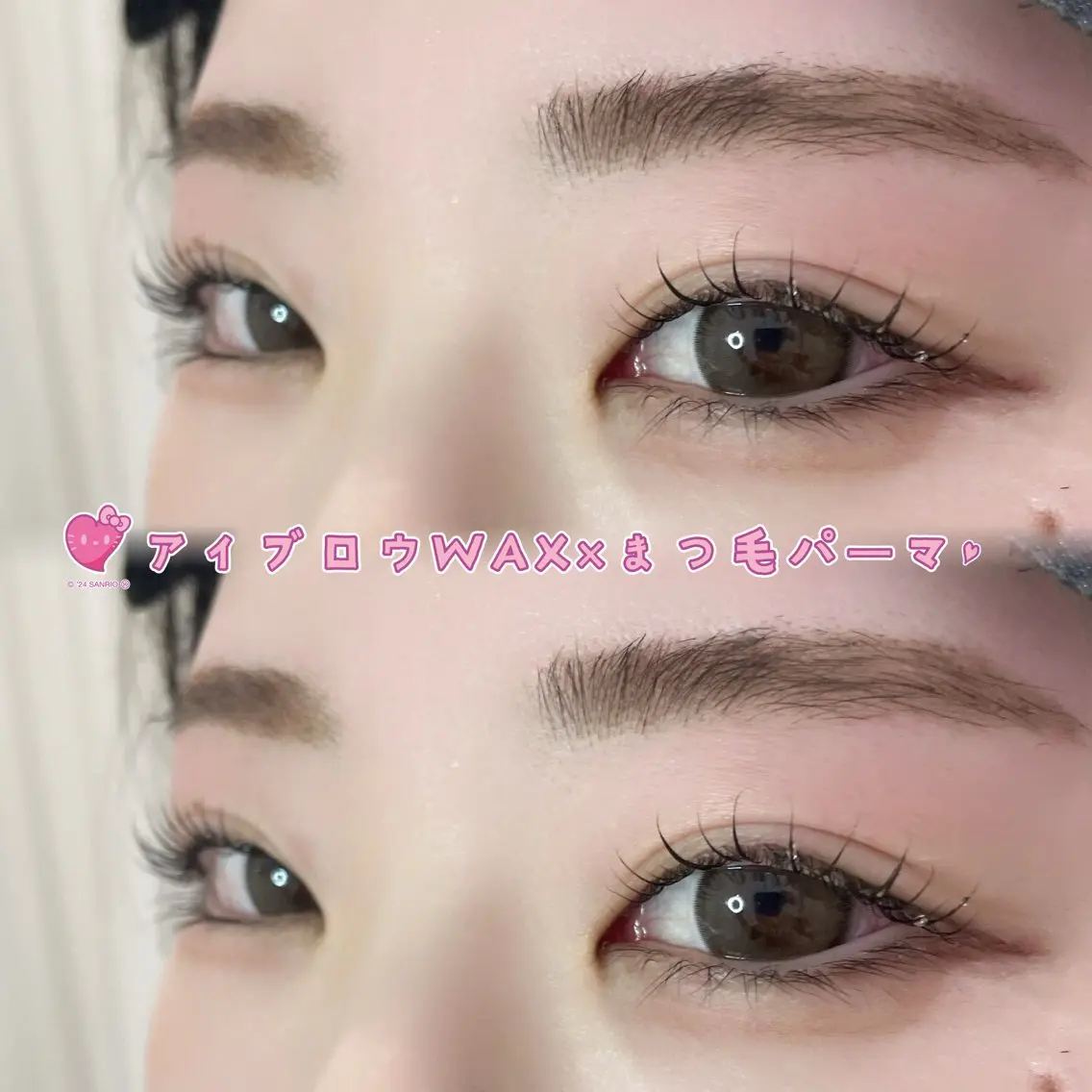 マツエク・マツパ ナチュラル 一重×まつ毛パーマ Cherish名古屋 高畑💫馬渕奈恵💫の眉毛・アイブロウイメージ
