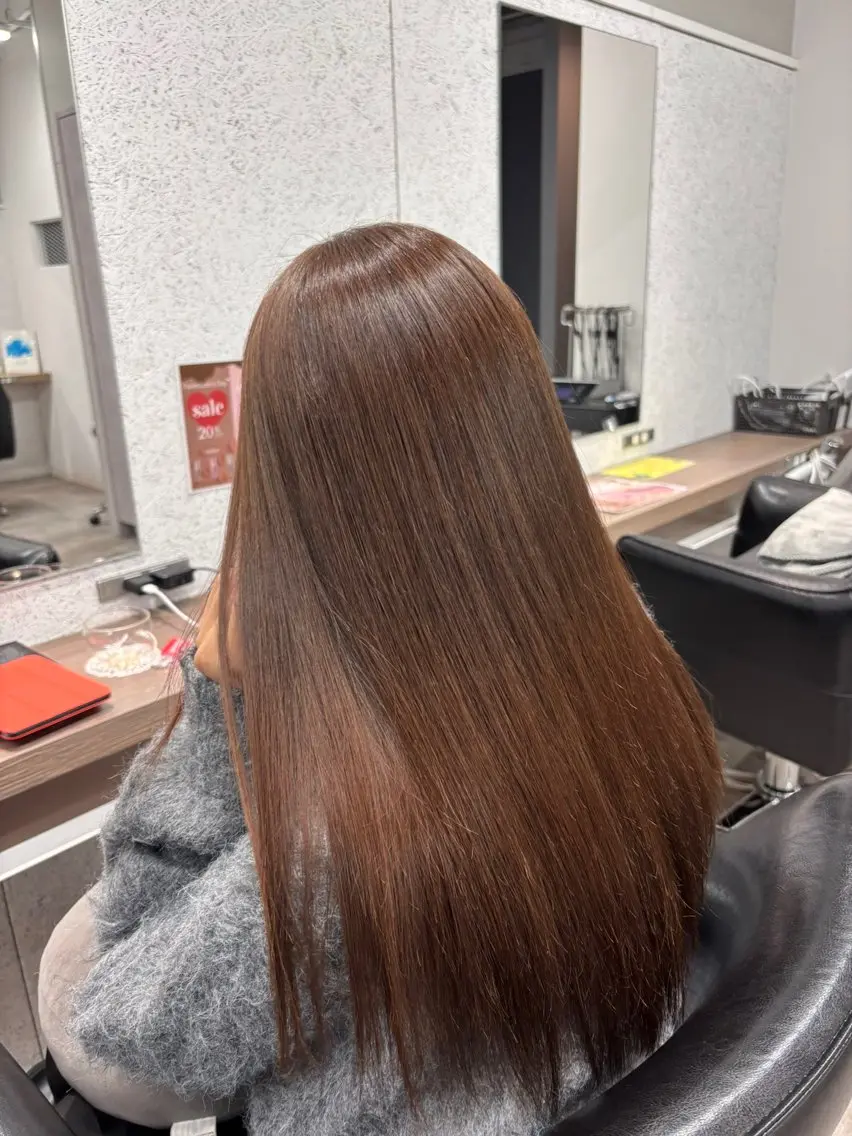 【6月限定♡】透明感カラー＋質感再生ﾄﾘｰﾄﾒﾝﾄ1stepの写真