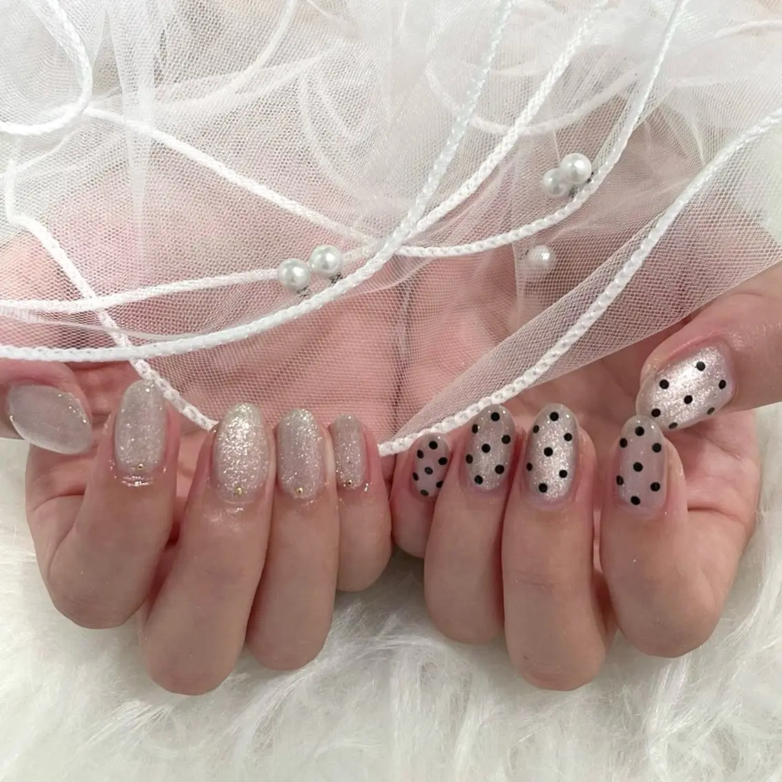 ネイル ジェルネイル ニュアンスネイル ハンドネイル 横浜Nailist 𝜗𝜚春菜のネイルデザイン
