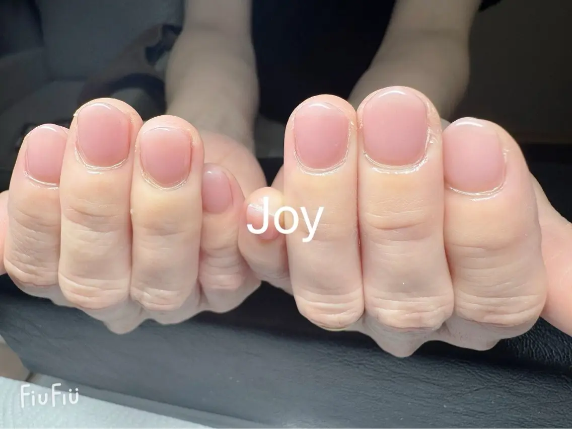 ネイル ジェルネイル ワンカラーネイル シンプルネイル Nail Salon JOYのネイルデザイン