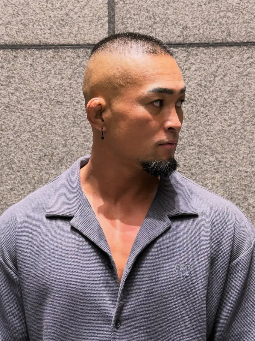 メンズ カット ヘアセット たけ しまのヘアスタイル