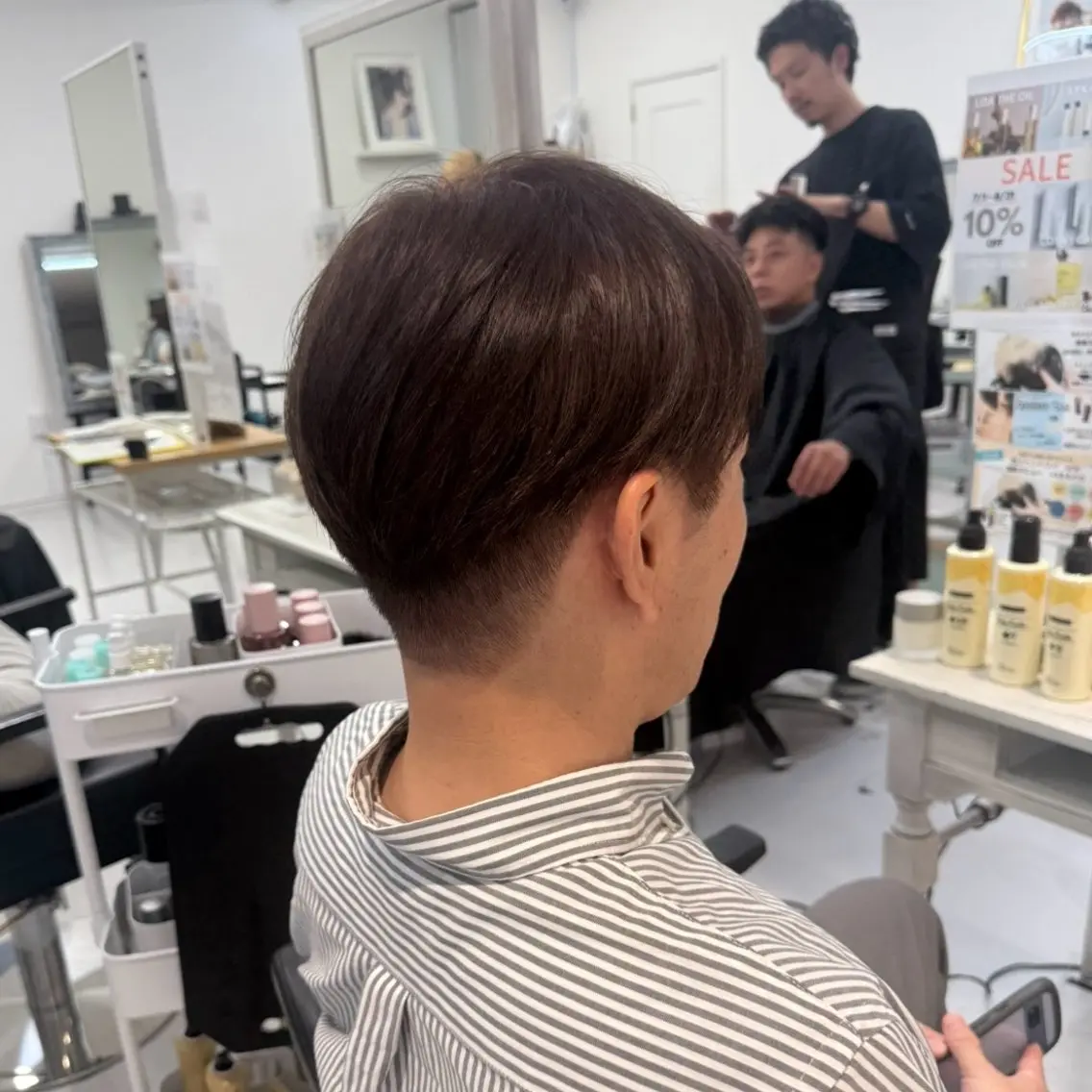 メンズ カット 榎本 雪来のヘアスタイル