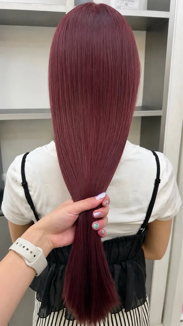 ショート カラー ヘアアレンジ ブリーチ 透明感カラー ダブルカラー ブリーチなしカラー 韓国風ヘア カット ヘアカラー トリートメント ヘッドスパ ヘアセット レイヤー×ベージュ ×暖色🩷AINAのヘアスタイル