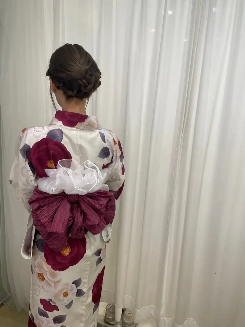 ヘアアレンジ 着付け 藤掛 桜子のヘアスタイル