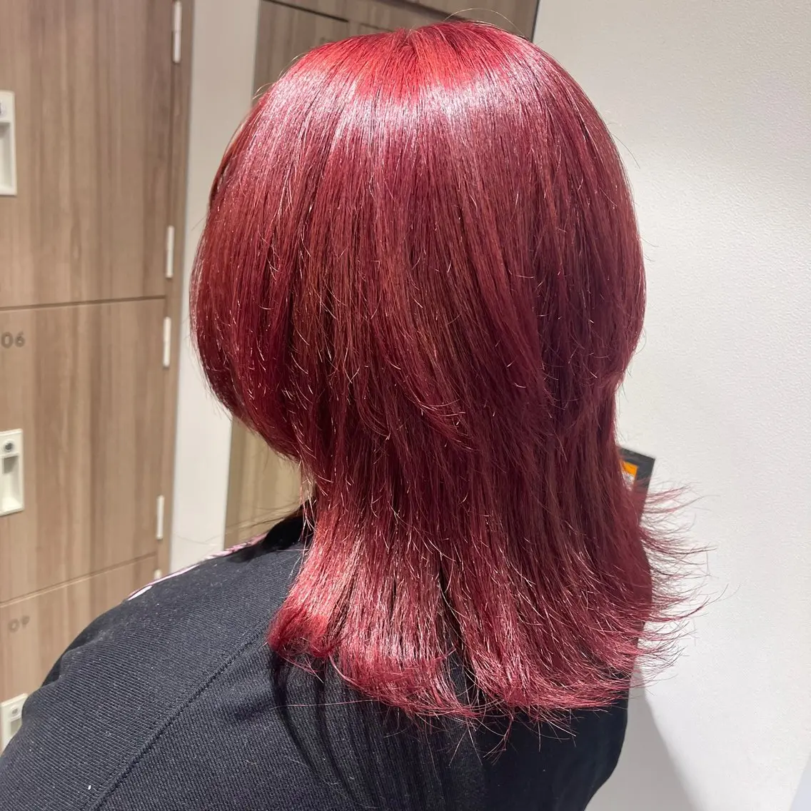ミディアム カラー ヘアカラー トリートメント 艶カラー みゆう🎀のヘアスタイル
