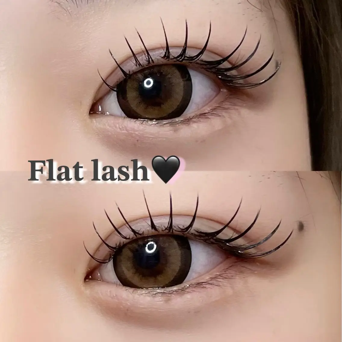 マツエク・マツパ フラットラッシュ マツエク eyelash Re:nkのマツエク・マツパデザイン
