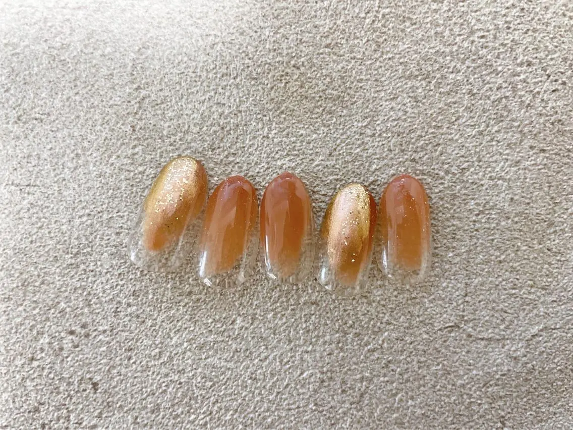 ネイル オフィスネイル シンプルネイル ハンドネイル mogunail &blowのネイルデザイン
