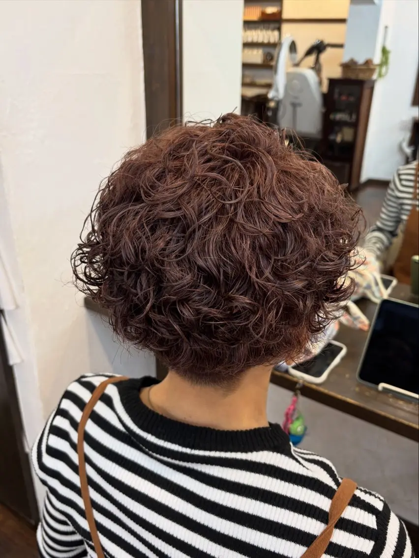 ショート カット パーマ 🌿吉池 朱莉🌿のヘアスタイル