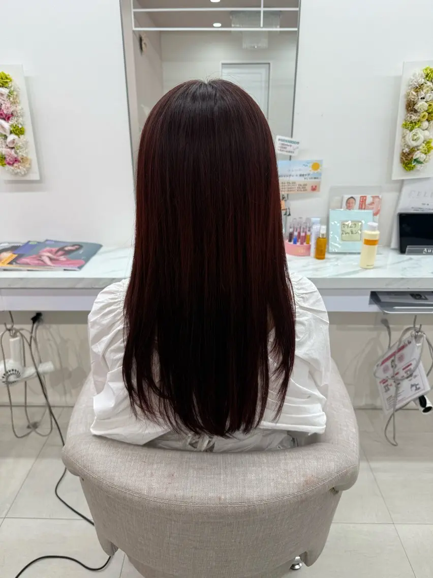 カラー ヘアカラー み くのヘアスタイル