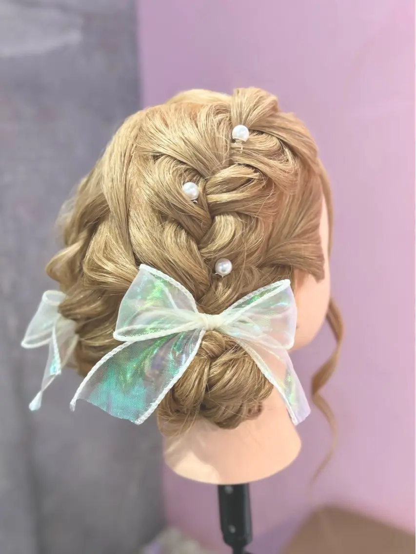 ヘアアレンジ ヘアセット カット モデル募集🎀あゆみのヘアスタイル