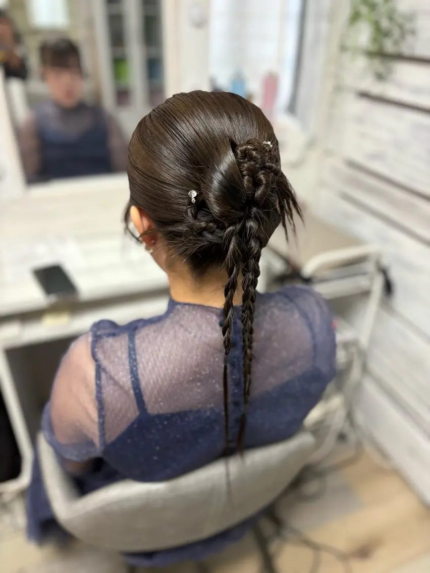 ヘアアレンジ 似合わせヘア🪄 可愛くて安い♡ここあのヘアスタイル