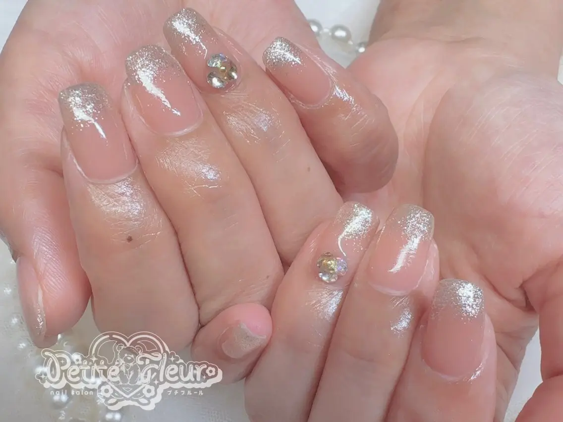 ネイル ハンドネイル ❁⃘*。Petite fleur❁⃘*りさのネイルデザイン
