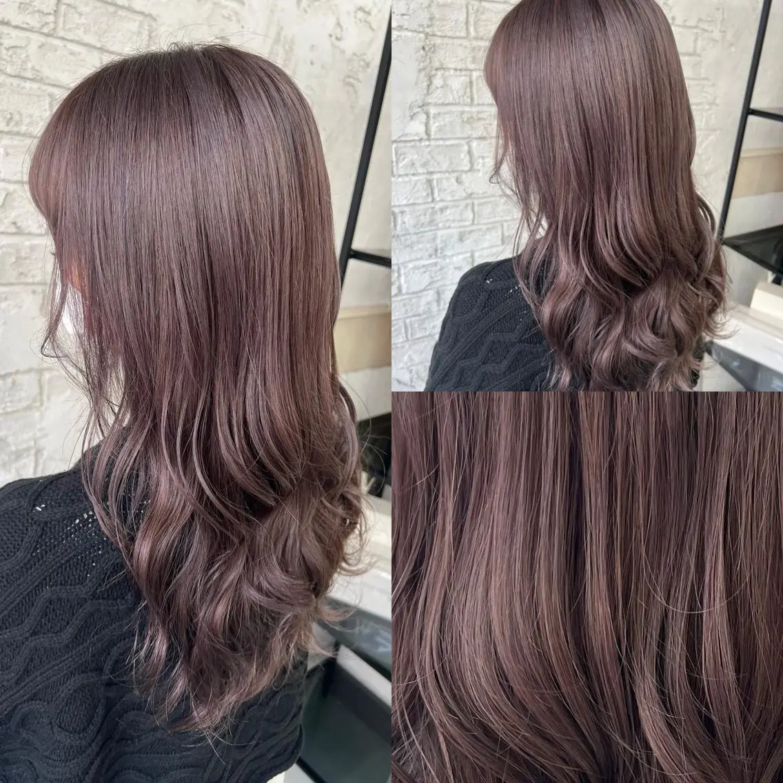 ロング カラー ヘアカラー トリートメント エクステ＆艶カラー 🎀YURINA🎀のヘアスタイル