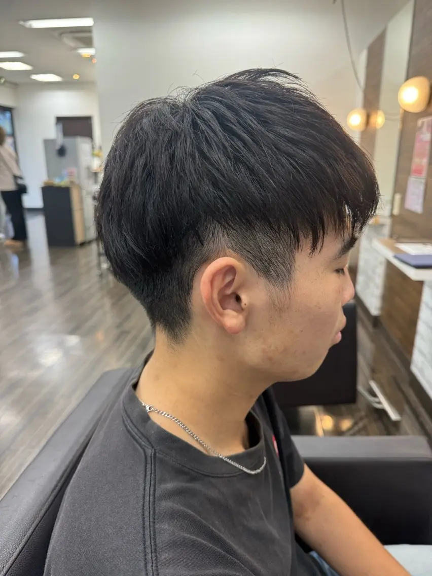 メンズ ツーブロック 野原 姫菜のヘアスタイル