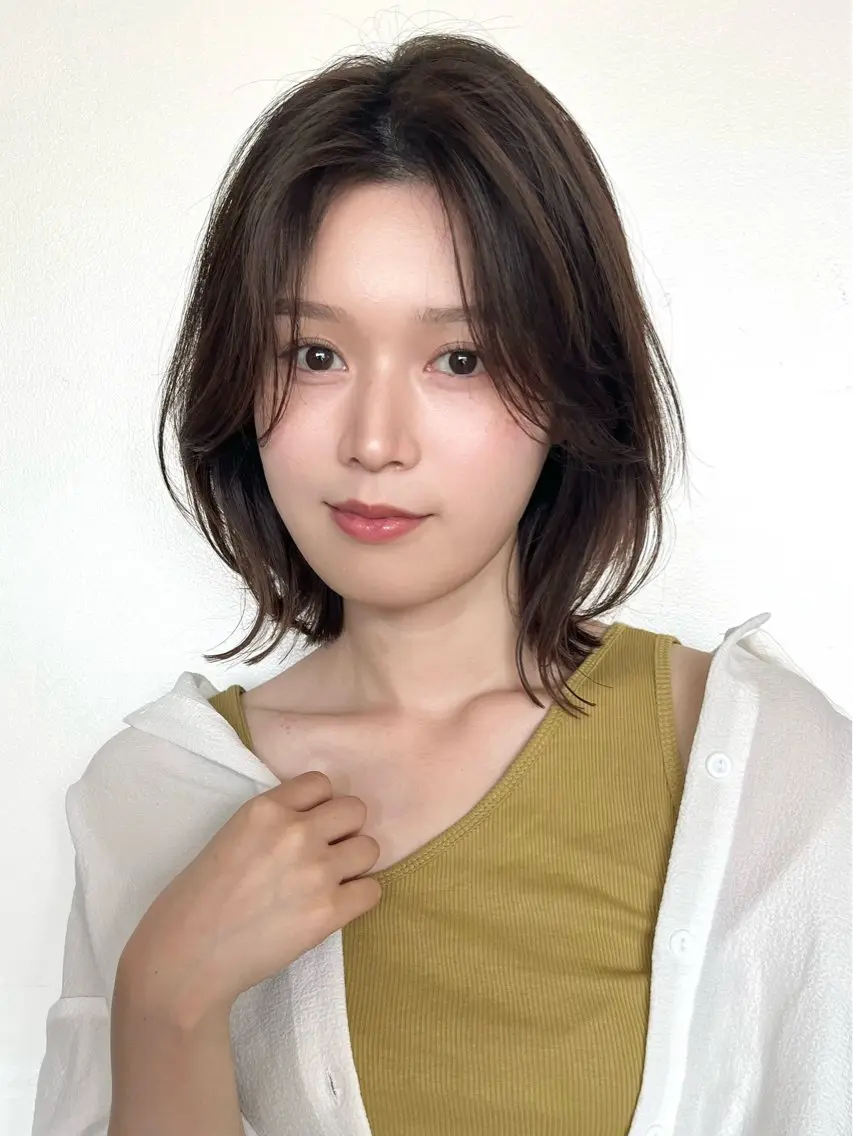 ミディアム ✨撮影モデル募集✨ 若月情のヘアスタイル