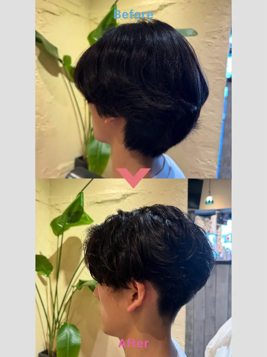 ショート カット パーマ SHO ✂︎のヘアスタイル
