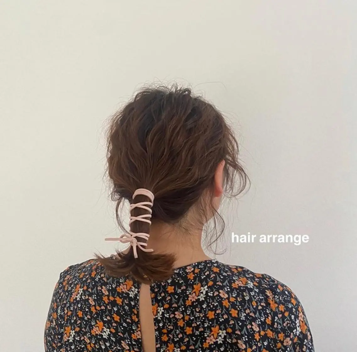 ヘアアレンジ 富永 美玖のヘアスタイル