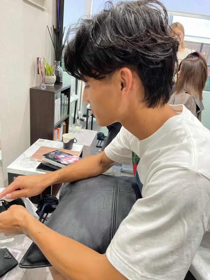 メンズ カット 髪質改善will hairdesignのヘアスタイル