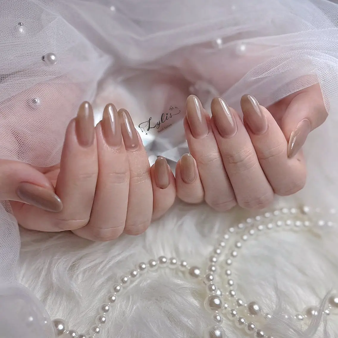 ネイル マグネットネイル Nail Salon Lylis♡のネイルデザイン