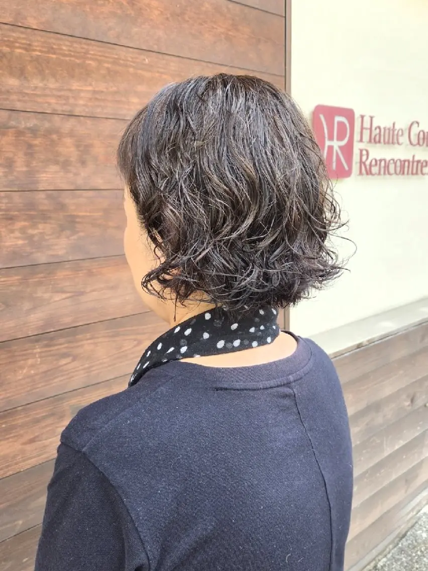 ショート ボブ 中原 陽菜のヘアスタイル