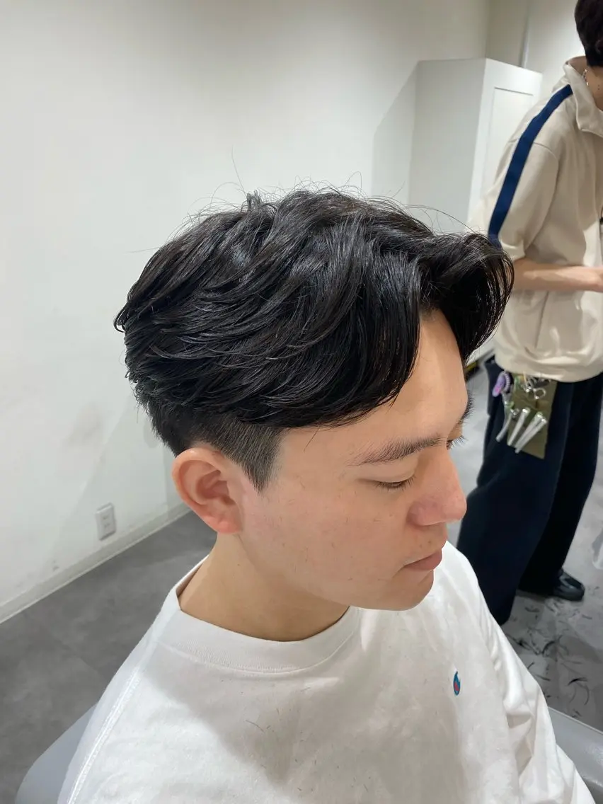 ショート カット パーマ 小川 凜華のヘアスタイル