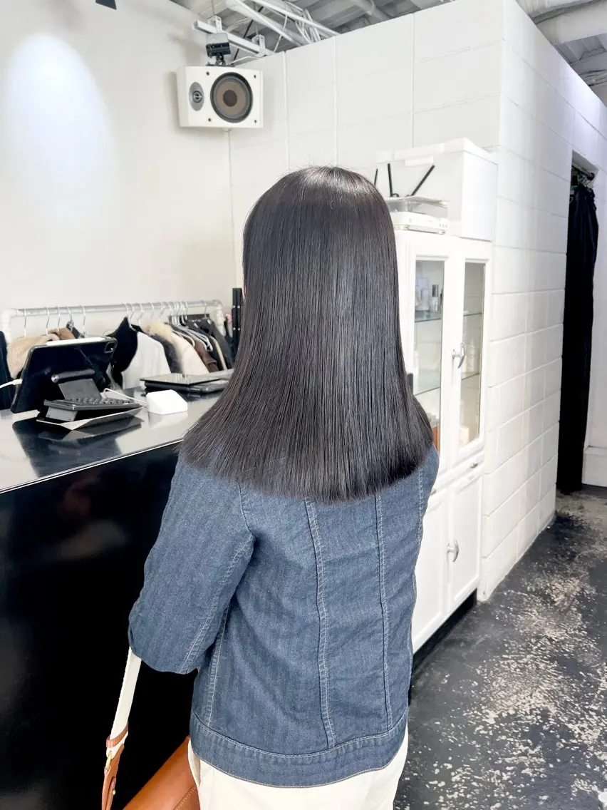 カラー ブリーチ ラベンダーカラー カットモデル募集中/ 原宿/MOENOのヘアスタイル
