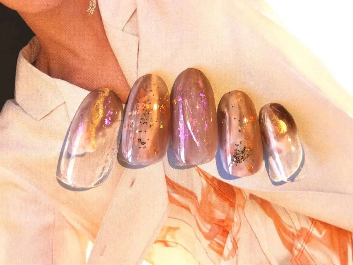 ネイル ニュアンスネイル TRAM-nail moriizumiのネイルデザイン