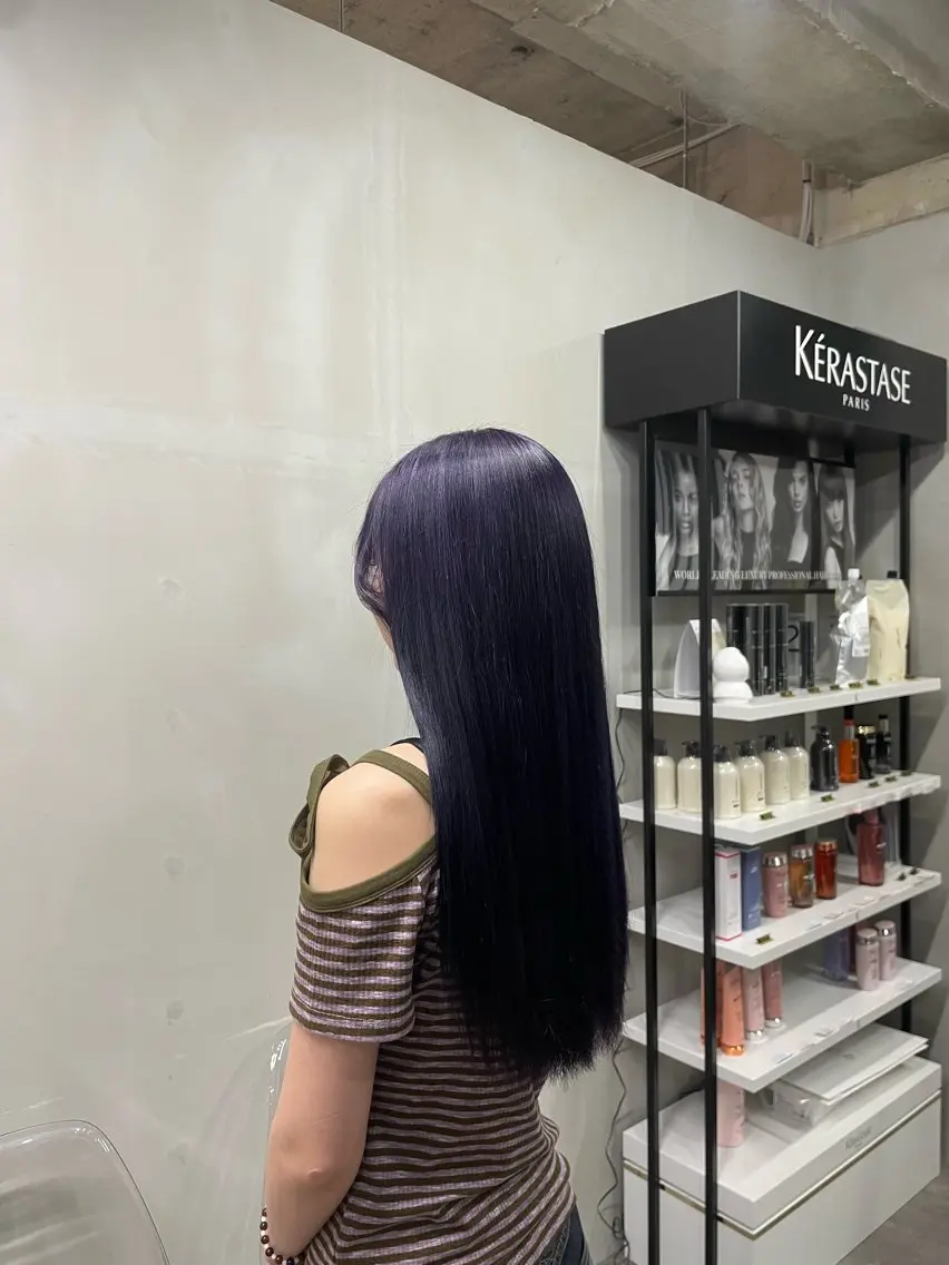 カラー ヘアカラー トリートメント ユウ/ ALLEN hairのヘアスタイル